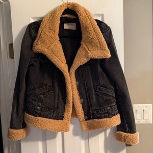 We The Free Rylee cozy moto jacket.